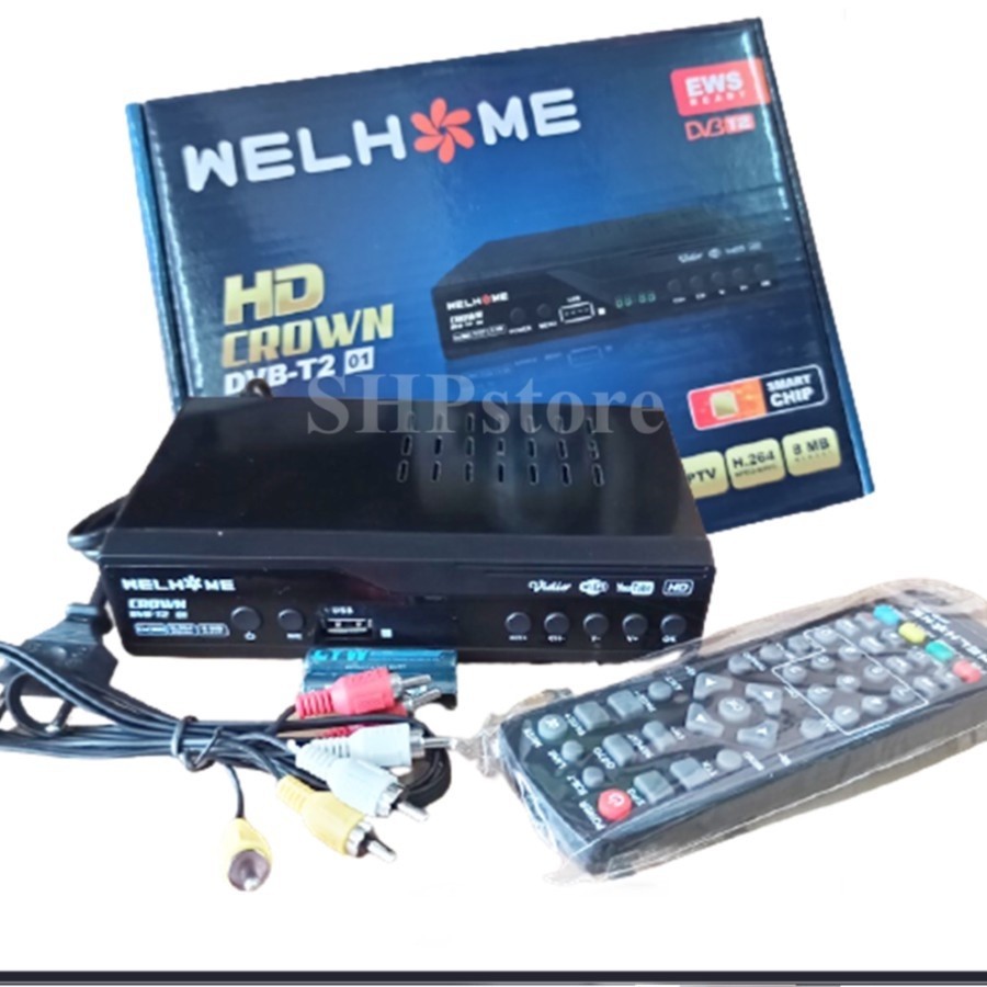 Spro1 Set Top Box Welhome/evercros Set Top Box DVB T2 03 DVBT2-02