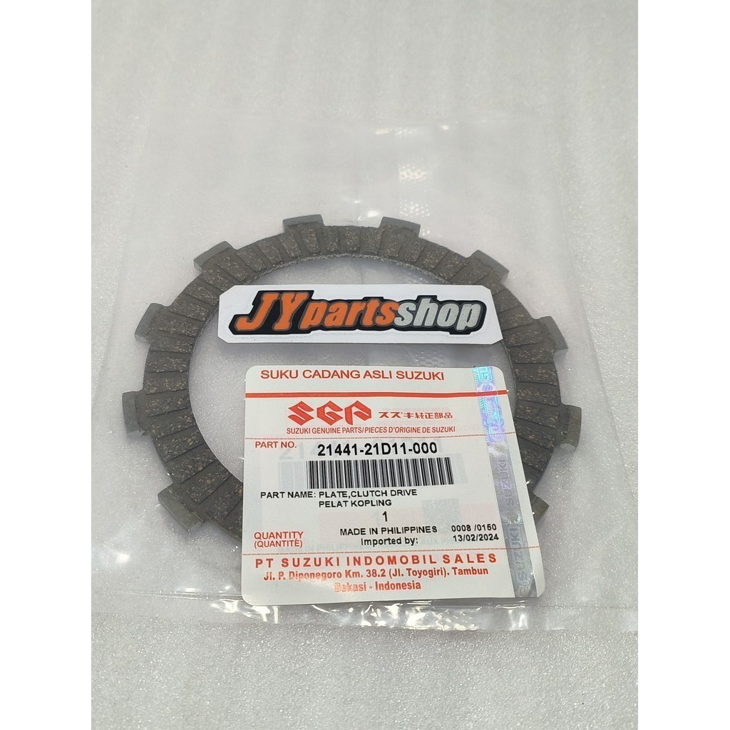 kampas kopling satria 2 tak 6 speed SGP 21441-21D11-000