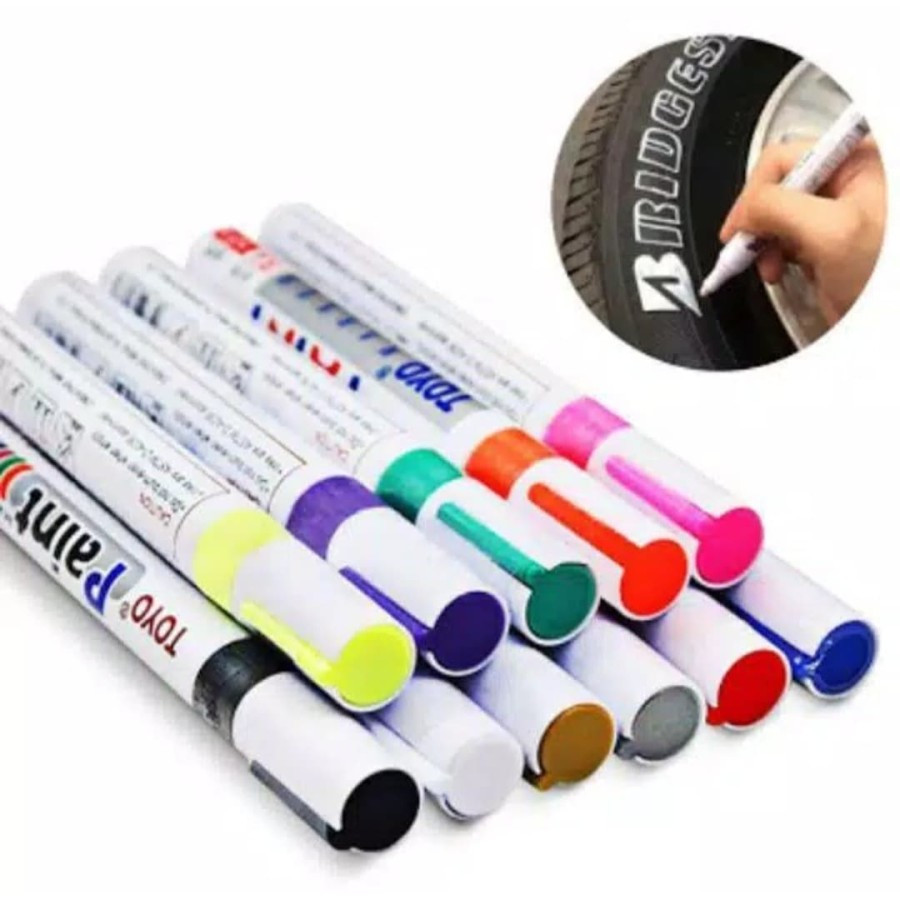 

[FP] SPIDOL BAN TOYO SA-101 TOYO MARKER PAINT SPIDOL MINYAK KACA KAYU BESI Spidol Nat Keramik Ori IMPORT PERMANEN