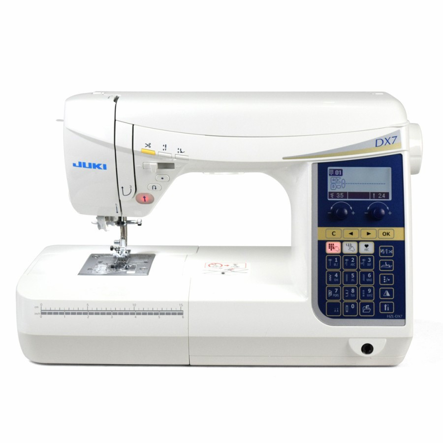 Promo Ramadhan Mesin Jahit JUKI HZL DX 7 / DX7 Mesin Jahit Quilting Computerised Portable