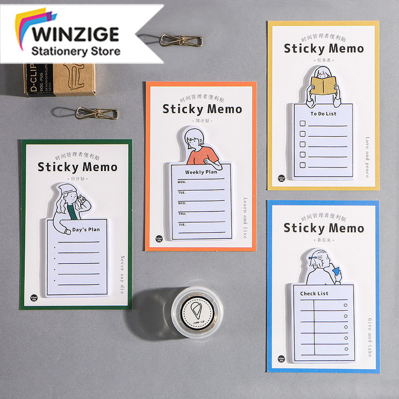 

Winzige Sticky Notes Lucu 30 Lembar Lucu Kertas Sticky Memo Alat Tulis Aesthetic Untuk Kantor Sekolah Memo And Sticky Note
