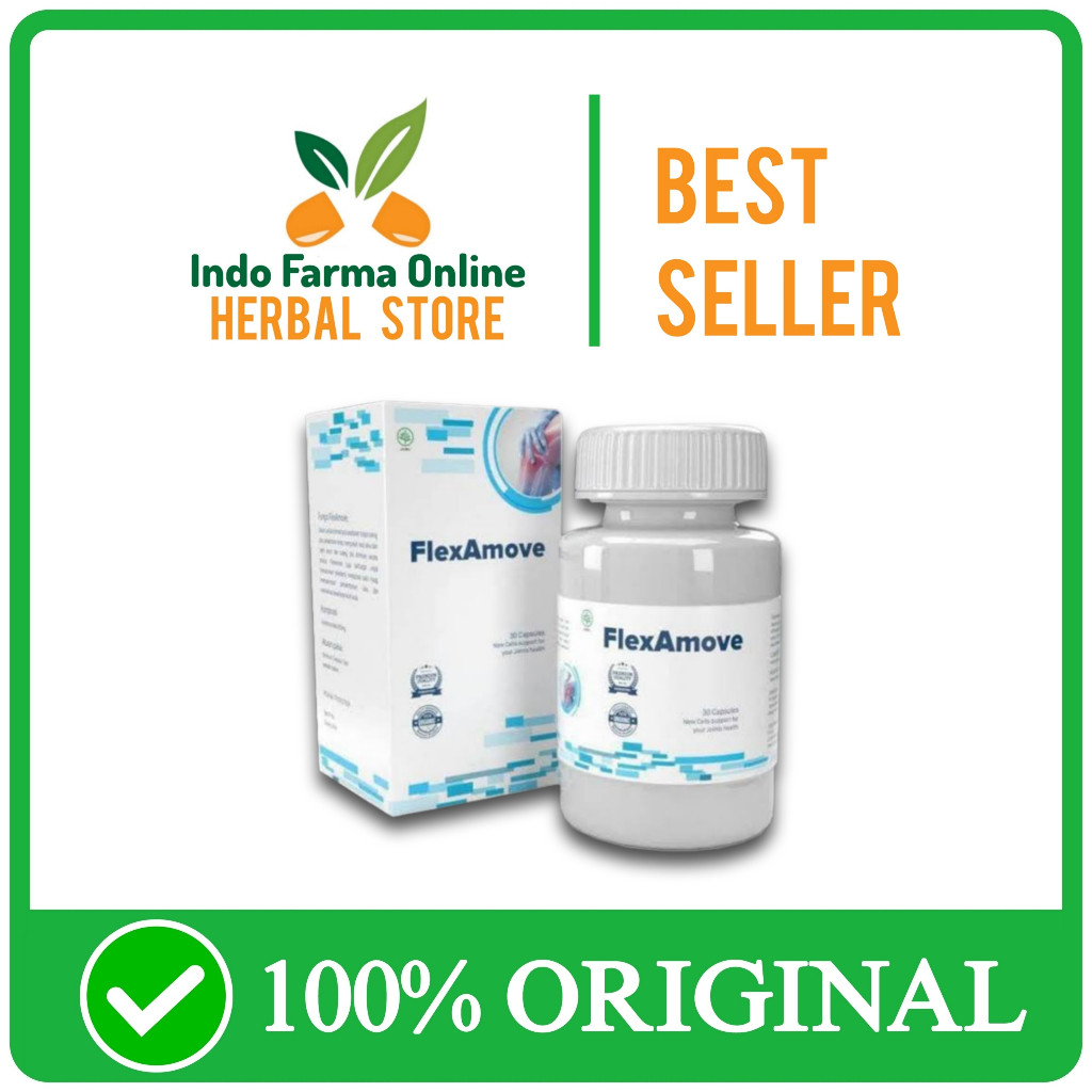 Obat Kesehatan Tulang Nyeri Sendi Flexamove Herbal Asli Original