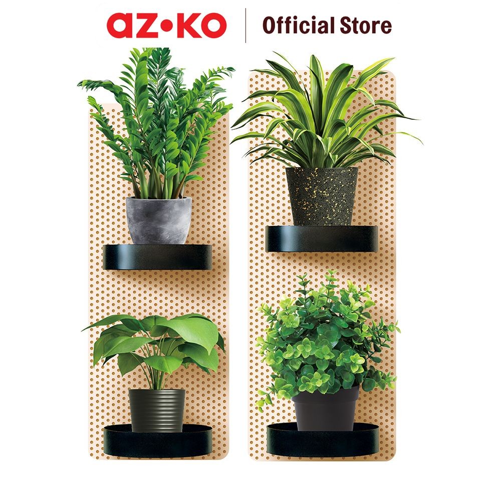 AZKO Forhom 58X78 cm Stiker Dinding Vertical Plant Pot - Hijau wall sticker dekorasi rumah tempel hi