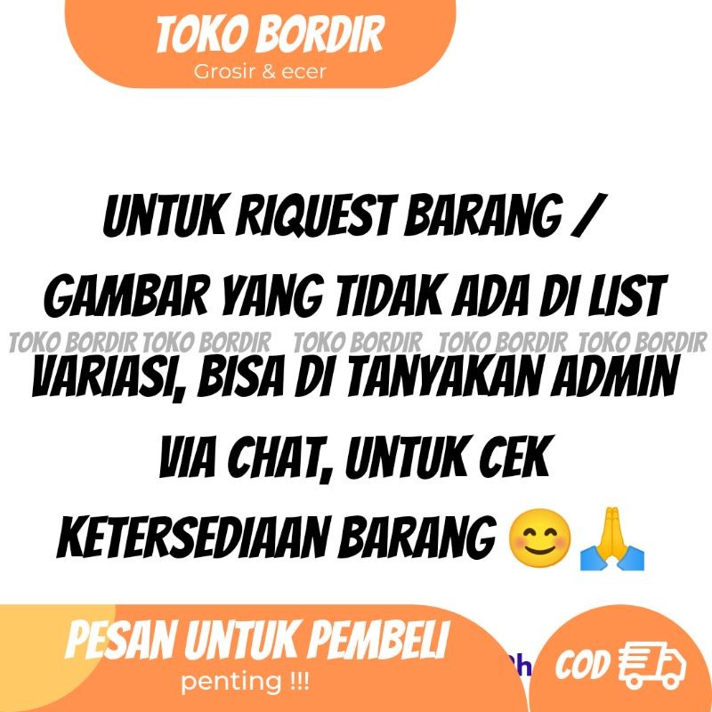 Bordir bordir merah putih / bordir Indonesia merah putih