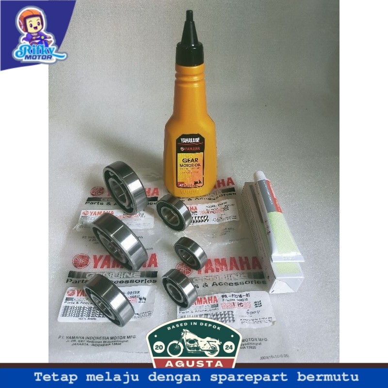 Paket Bearing gigi rasio Yamaha Vixion old New Jupiter MX lama Jupiter MX New Jupiter MX King Ori Ja
