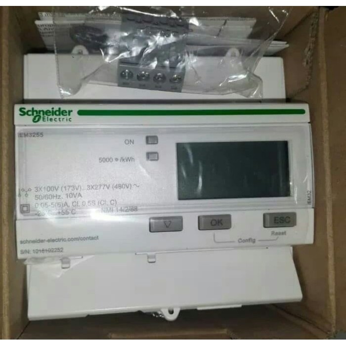 Kwh Meter Digital IEM3255 Schneider double Tarif