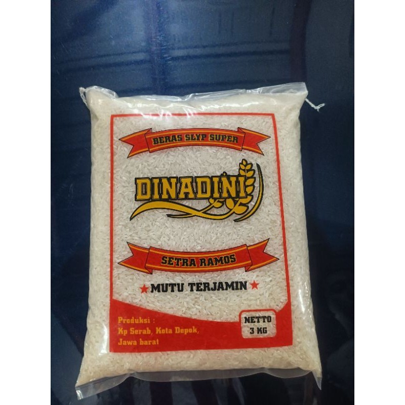 

Beras DinaDini Setra Ramos PREMIUM 3kg