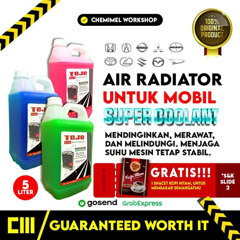 Air Radiator Mobil 5 Liter Radiator 5 Liter Air Radiator Super coolant coolant mobil air radiator