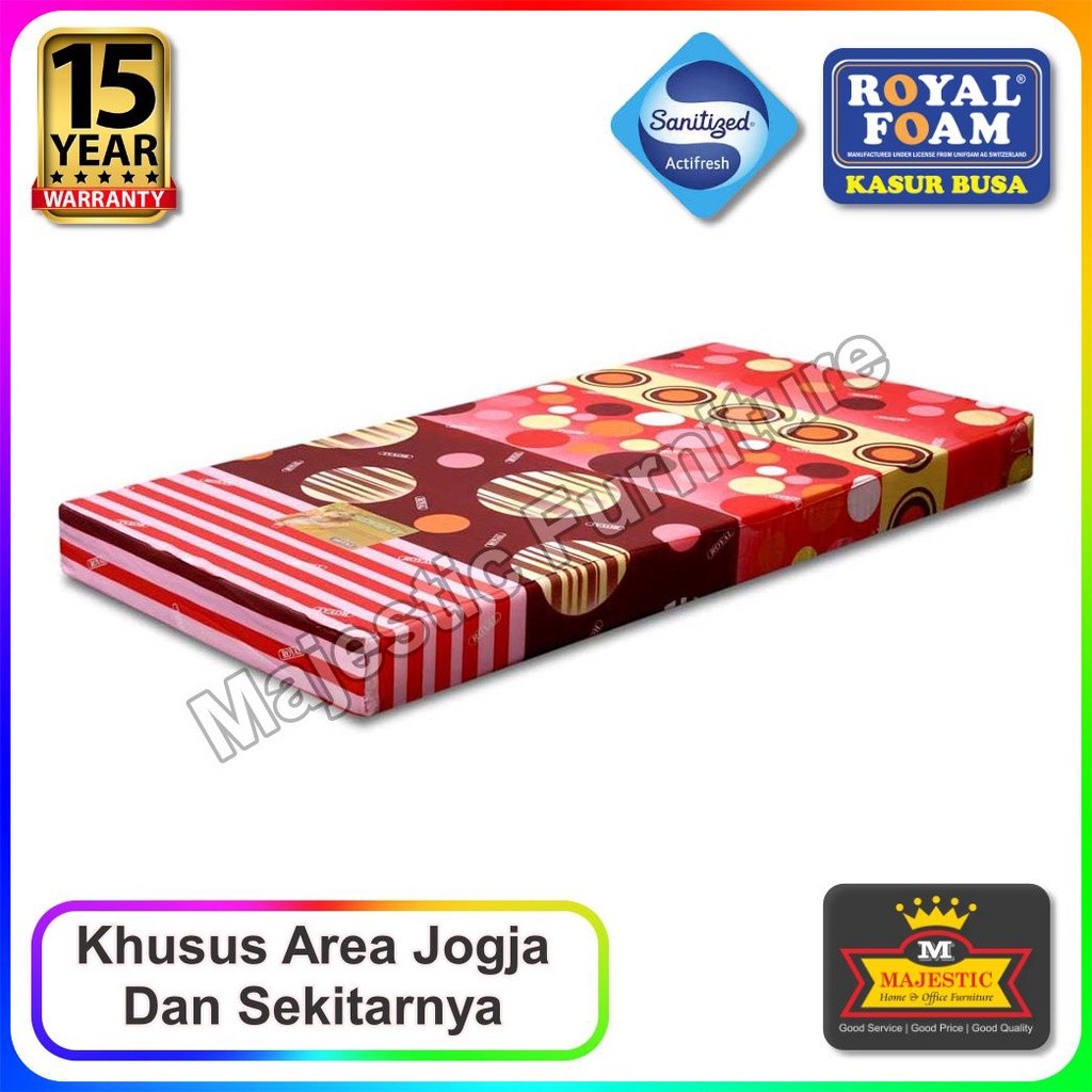 Kasur Busa Royal Pink - 90/100/120/140/160/180/200 - Tebal 14 cm - Royal Foam (Jogja)
