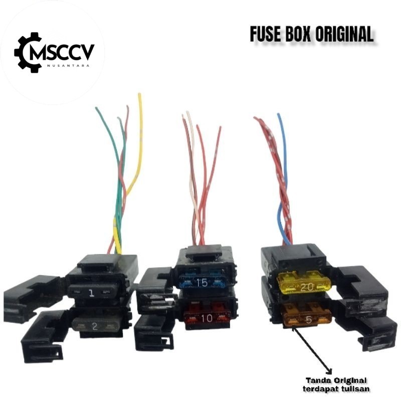 FUSE BOX RUMAH SIKRING DAN SEKRING ORIGINAL UNIVERSAL HONDA BEAT KARBU VARIO MOTOR MOBIL