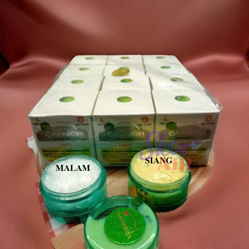 (12PCS) Cream Garnier Susun Krim Pelembab Malam