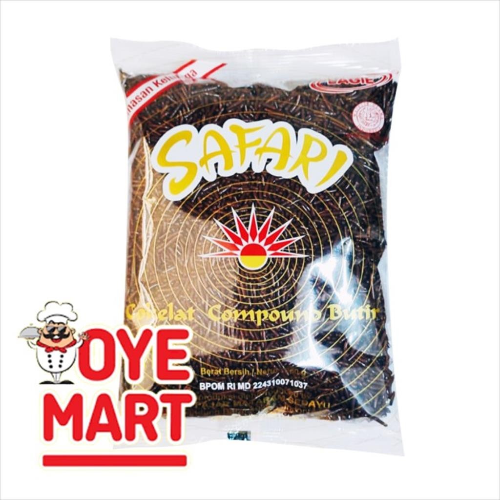

LAGIE SAFARI COKELAT COMPOUND BUTIR 250GR