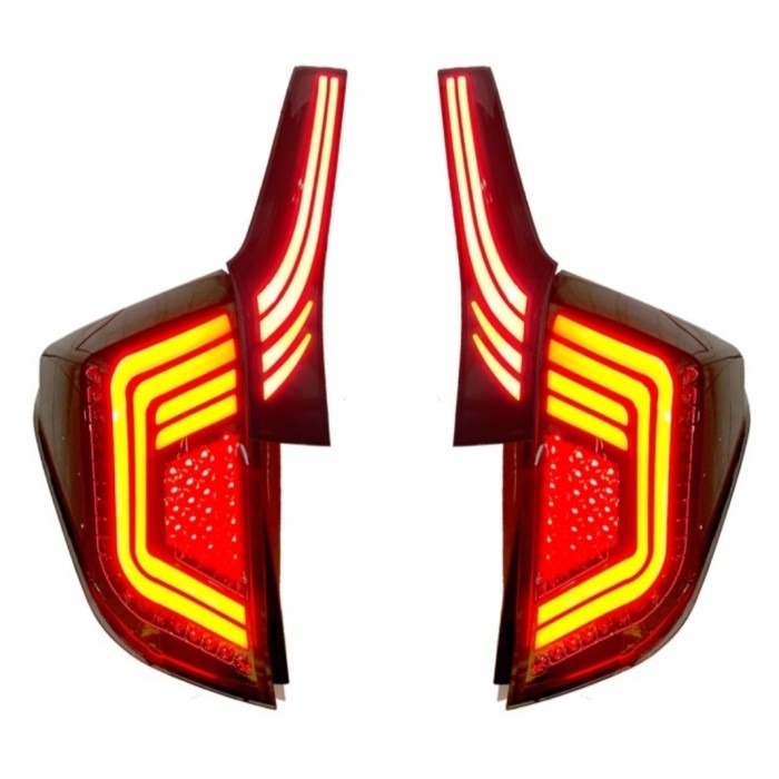 STOPLAMP LED LAMPU BELAKANG JAZZ GK5 WELCOME RUNNING LED 2014 - 2018