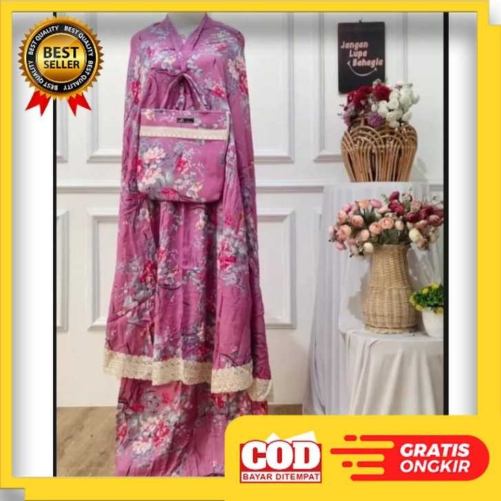 MUKENA DEWASA/REMAJA  MODEL TERBARU / MUKENA SAKURA KEKINIAN// MUKENA WANITA MODEL BARU KEKINIAN 202