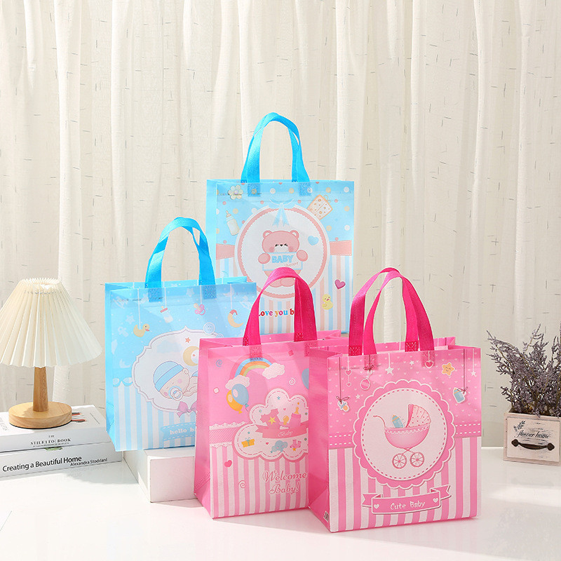 

GOODIE BAG TAS SOUVENIR SPUNBOND KADO ACARA ULANG TAHUN AKIKAH ANAK BABY