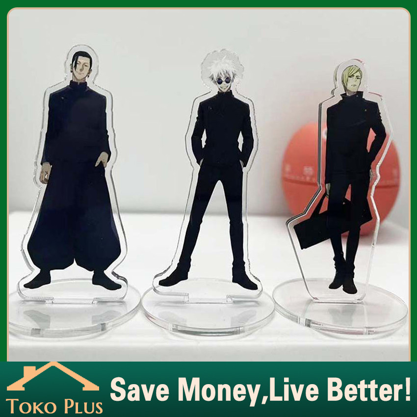 Standee Acrylic Akrilik Figure Anime Jujutsu Kaisen Gojo Geto Toji Sukuna / Pajangan Jujutsu Kaisen 