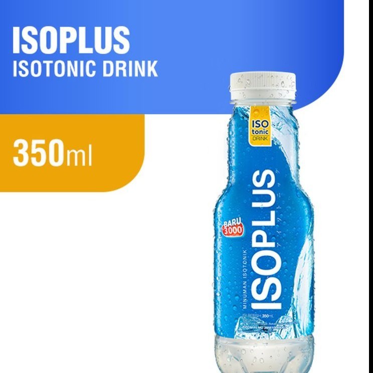 

ISOPLUS MINUMAN ISOTONIK 350ML