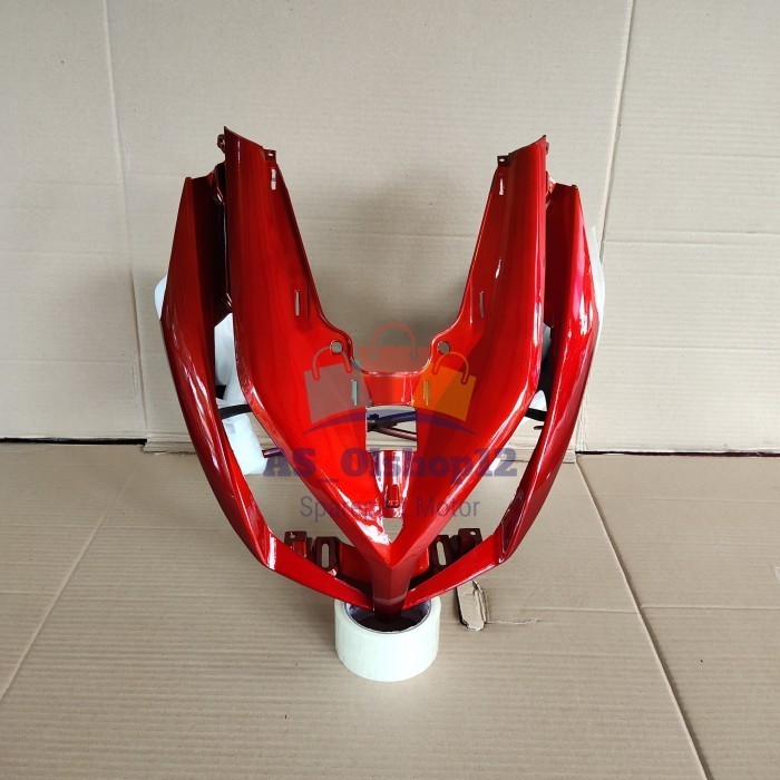 TAMENG DEPAN VARIO TECHNO 110 CBS KARBU MERAH MAROON