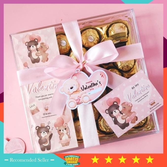 

Hampers Boneka Murah Wisuda Valentine Anniversary Wedding Pernikahan / Ferrero Rocher 24 Coklat Valentine Kado Coklat Ferrero Rocher Berkualitas