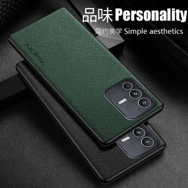 CASING VIVO V23 5G SOFT CASE CANVAS CROSS PATTERN SARUNG HP