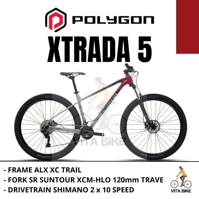 Sepeda Gunung MTB Polygon Xtrada 5 NEW 2023