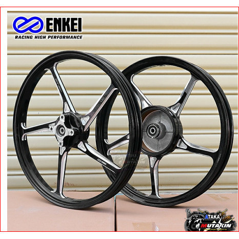 promosi toko Velg Pelek Enkei Cnc Racing Fg511 Ring 17 Pnp Rx King Jupiter Z/Z1 Ss2 - Hitam