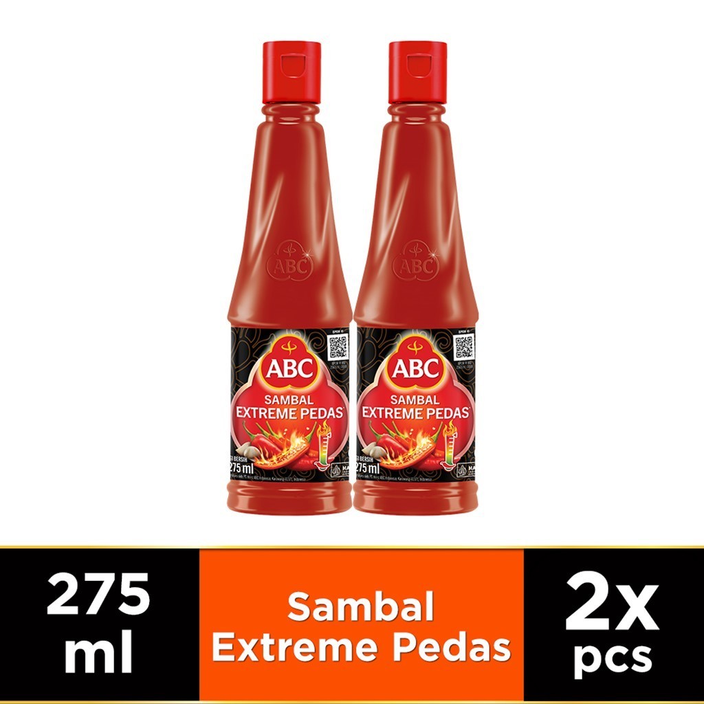 

ABC Sambal Extreme Pedas 275 ml - Twin Pack