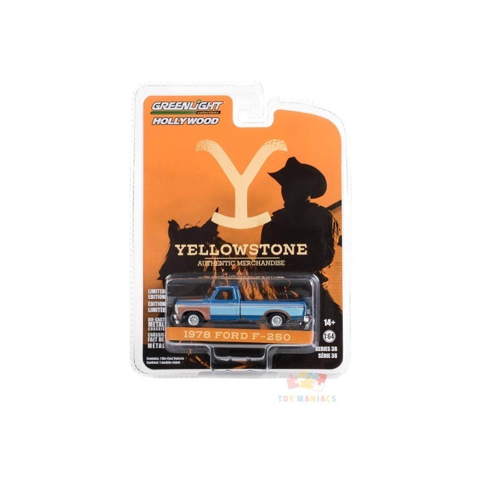 Greenlight 44980-E Hollywood Series 38 - Yellowstone - 1978 F-250 1/64 CH27