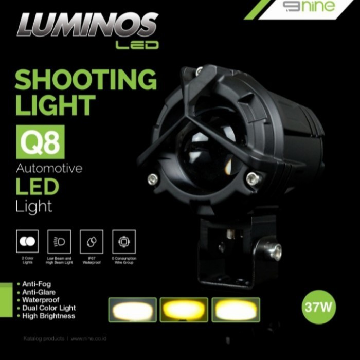 COD Luminos Q8 | Lampu Tembak Sorot Led Luminos Q8 40 Watt Satuan