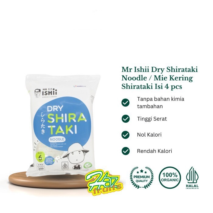 

Mie Shirataki Dry Shirataki Noodle 200 gr Terbaik Untuk Diet Chiajoy