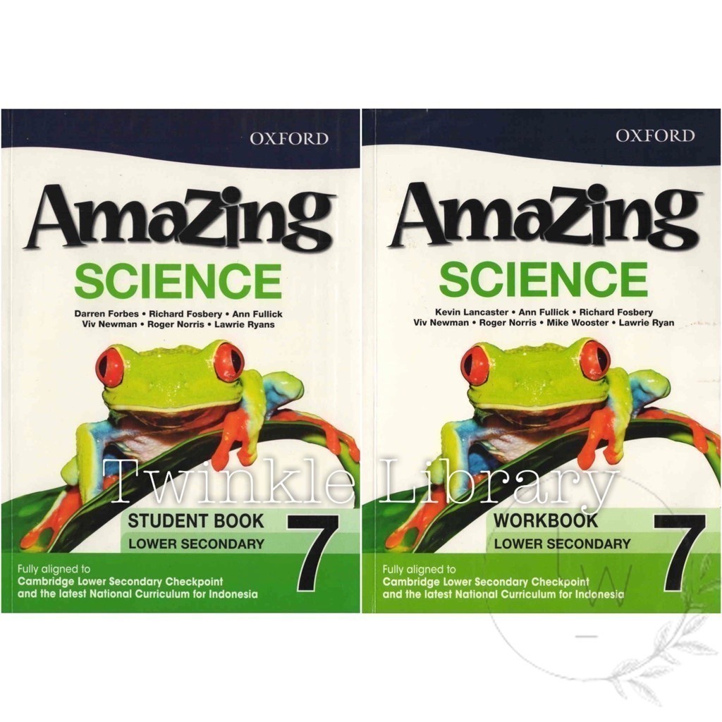 BUKU FISIK Amazing Science Lower Secondary 7 Student Book / Workbook - Oxf*rd (Lower Secondary Check