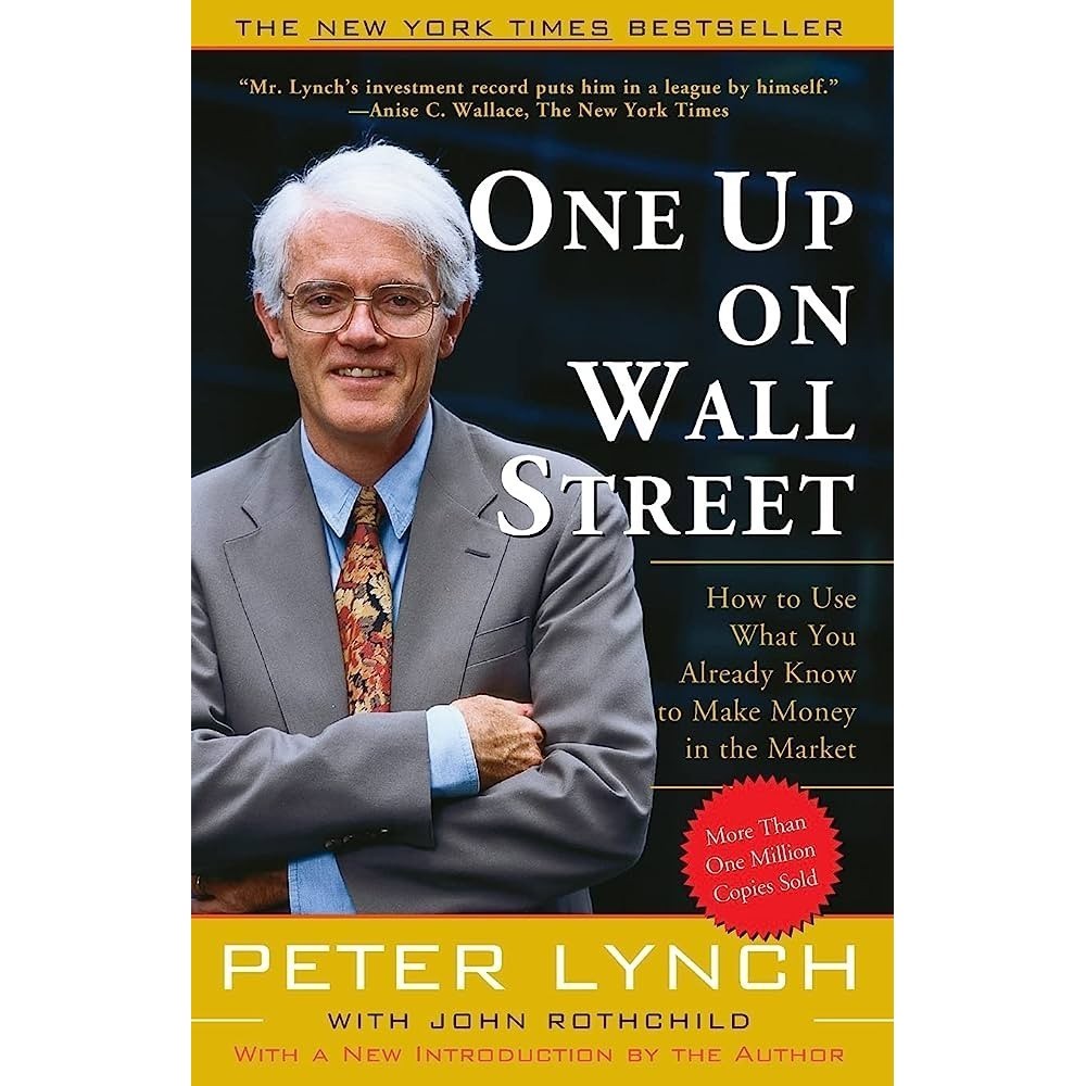 one up on wall street by Peter Lynch