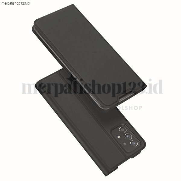 Case Samsung Galaxy A52 | A72 Dux Ducis Skin Pro Casing Flip Cover - Hitam, A52