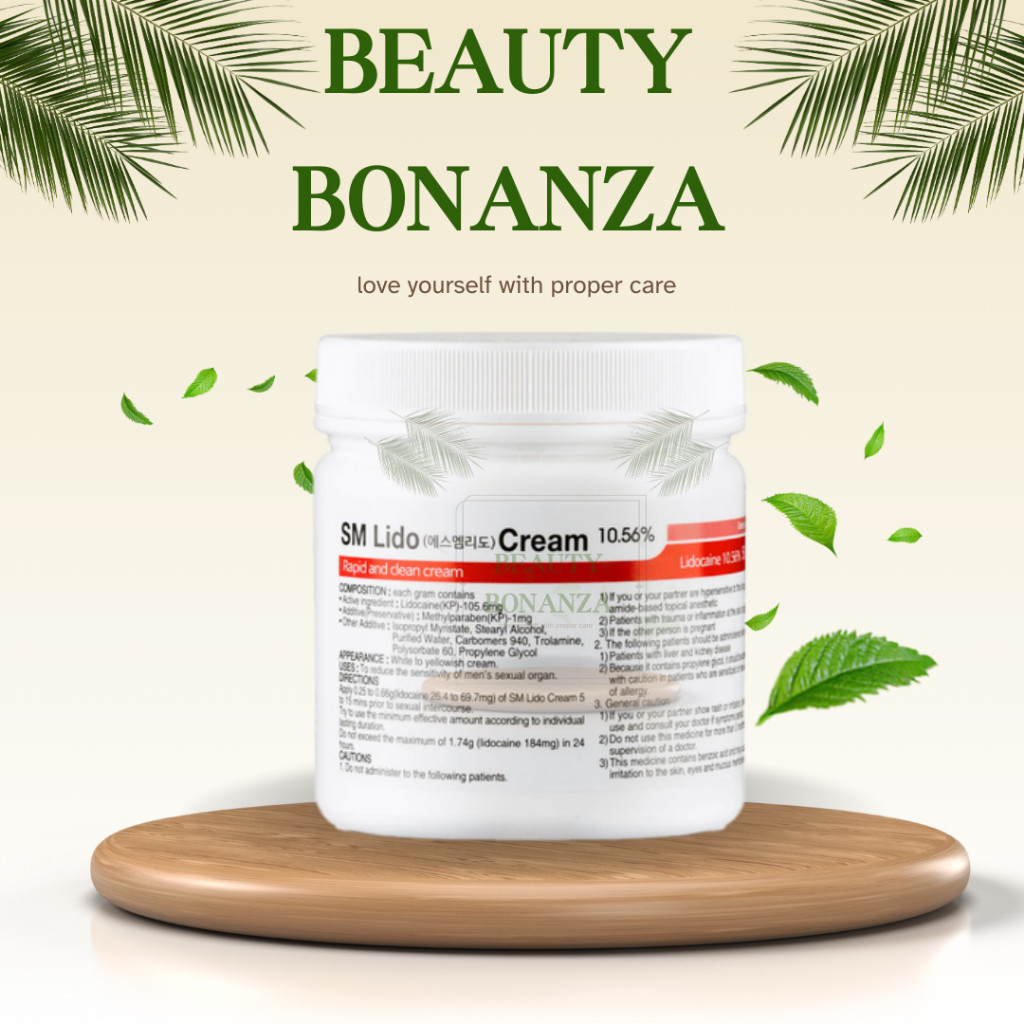 SM Lido Anastesi Cream Original Korea | Anastesi Wajah 100 % Original |500gr