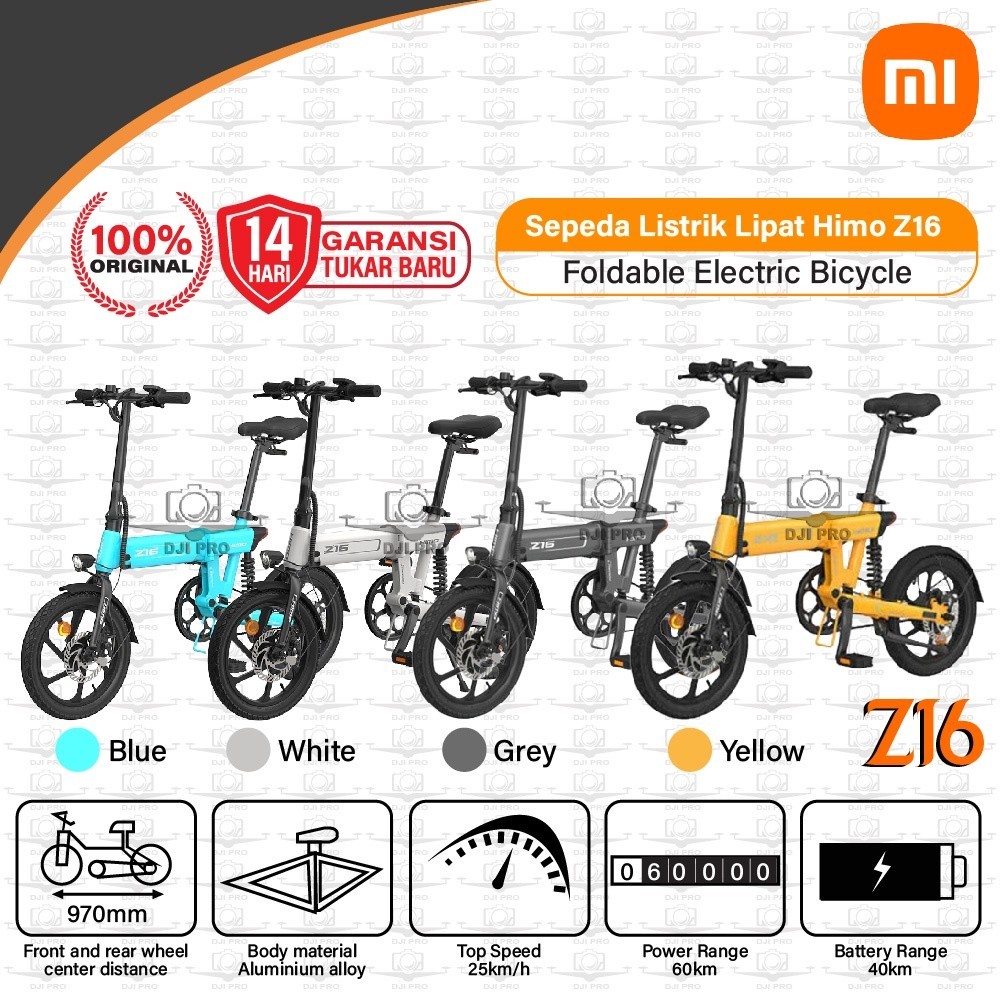 promo Sepeda Listrik Lipat Mi Himo Z20 Z16 Foldable Electric Bicycle