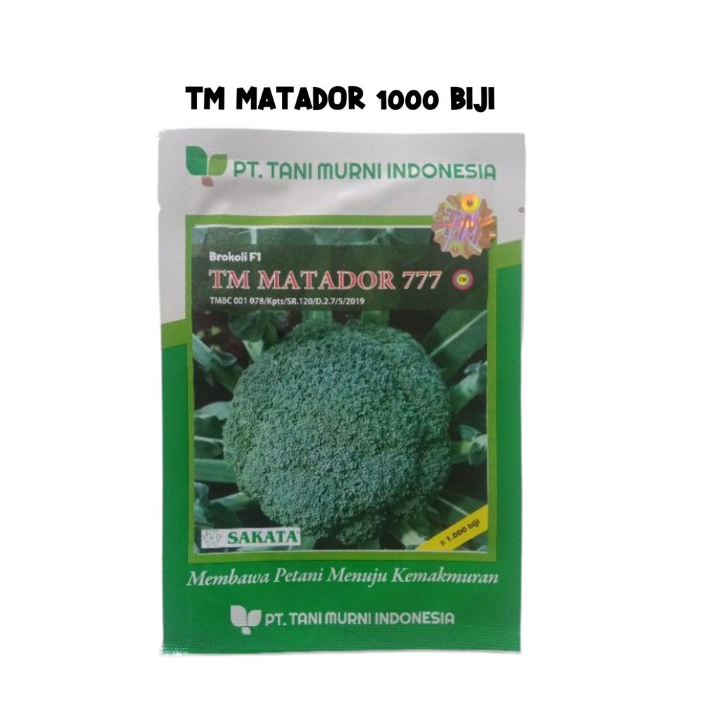 Benih Brokoli F1 Unggul Hibrida TM Matador 777 (bisa COD)