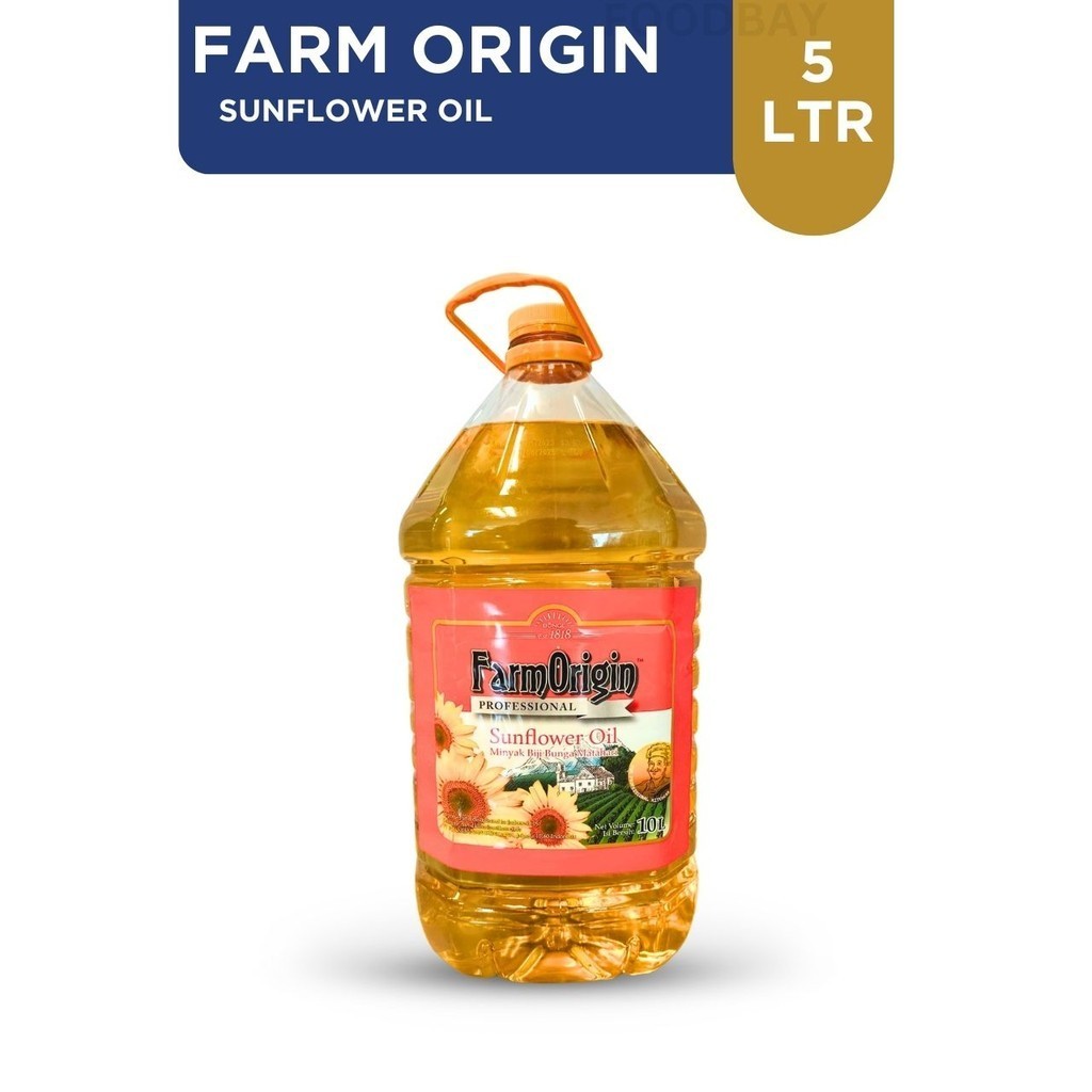 

FARM ORIGIN Sunflower Oil Minyak Biji Bunga Matahari 5 Liter