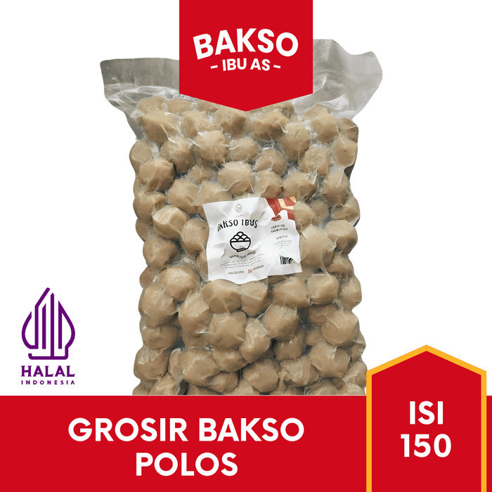 

Grosir Bakso Polos Premium Daging Sapi Isi 150