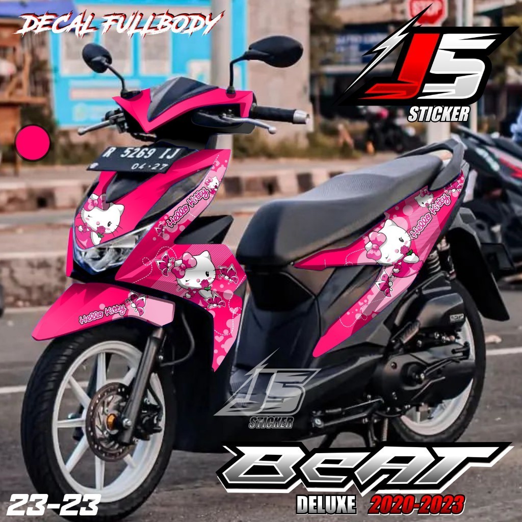 (COD) TERBARU Decal Sticker Beat DELUXE STREET 2020 2021 2022 2023 Full body - Stiker Variasi Beat F