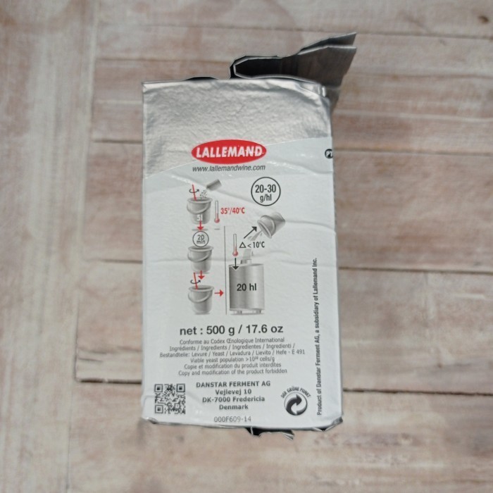 

Lalvin EC-1118 Wine/Champagne Yeast, Repacked 5g