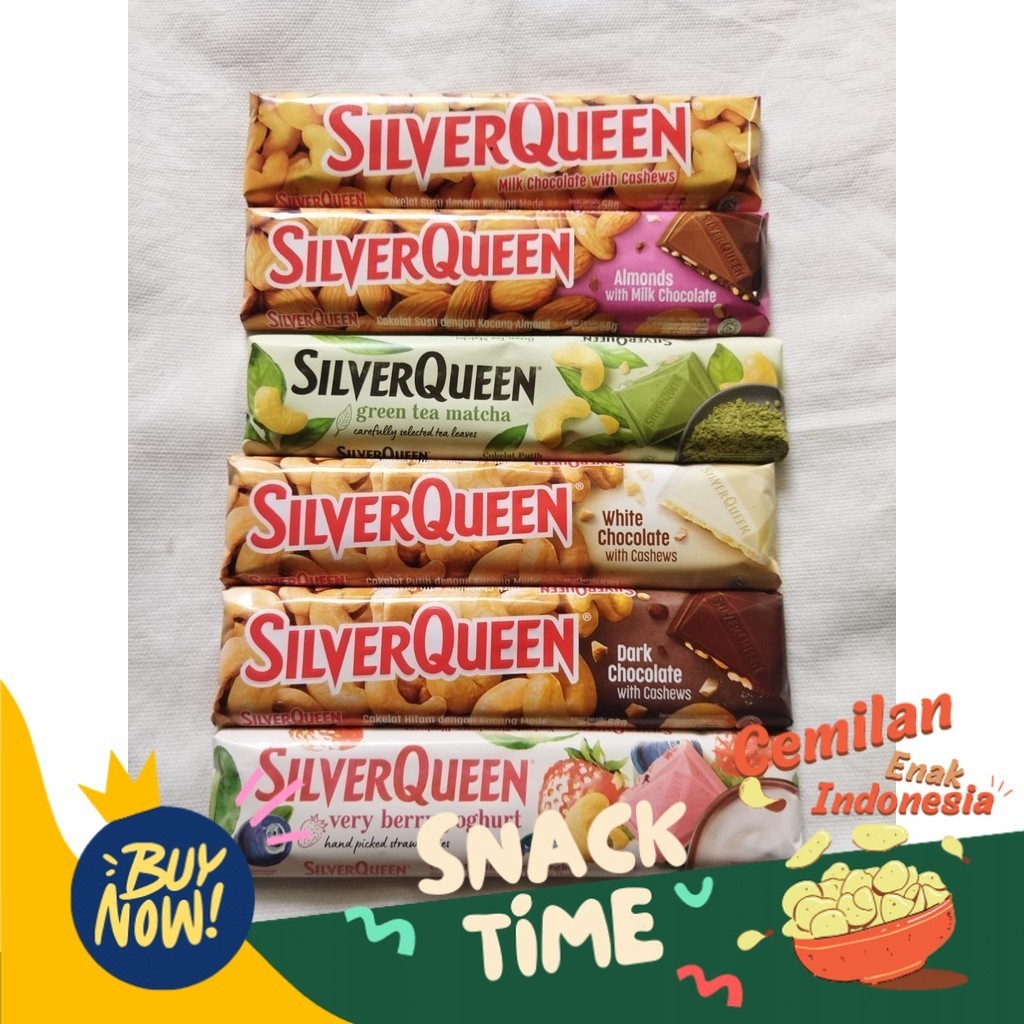 

Special Diskon PAKET HEMAT SILVERQUEEN 58 g GEPENG besar