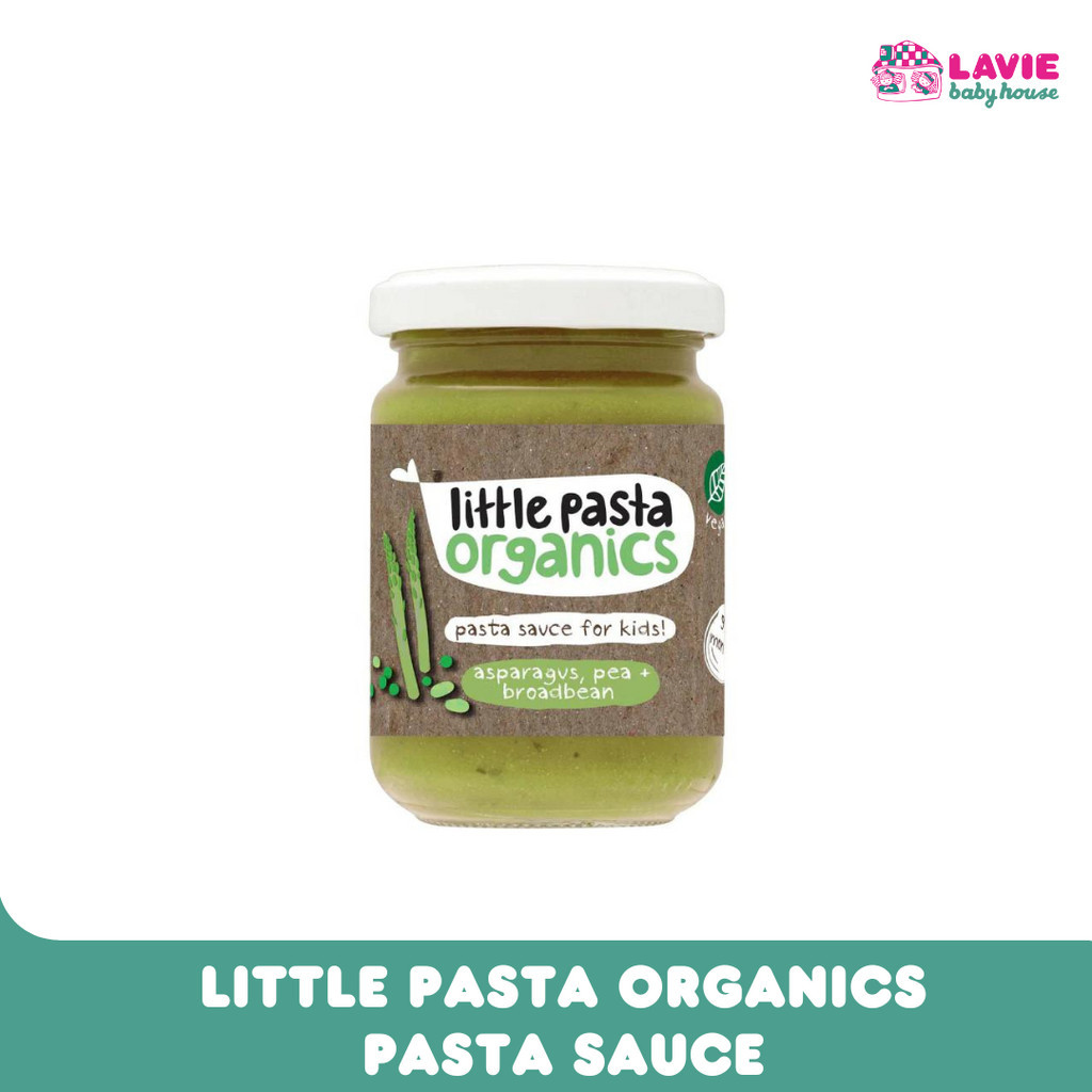 

Little Pasta Organics Asparagus Pea & Broadbean Sauce 130gr