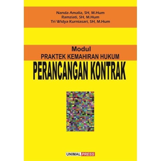 

PRAKTEK KEMAHIRAN HUKUM PERANCANGAN KONTRAK, Nanda Amalia, Ramziati