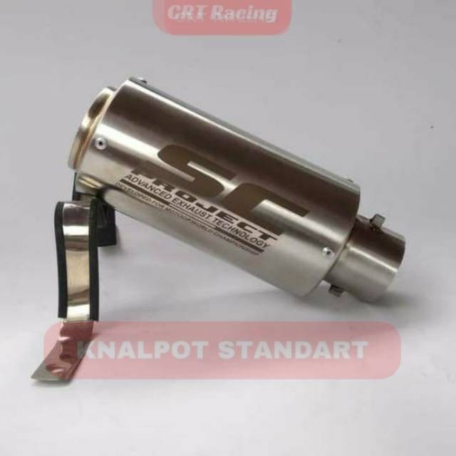 Silencer Knalpot Racing Sc Project  All Motor CRT Original