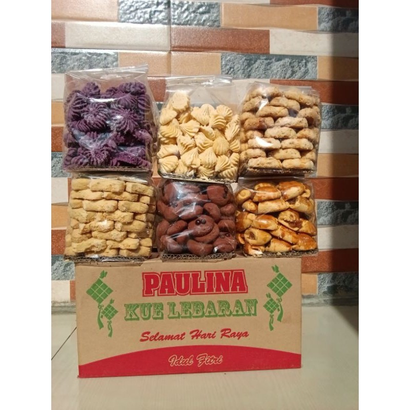 

DISKON Paulina paket kue kering parcel Hampers lebaran idul Fitri 2023