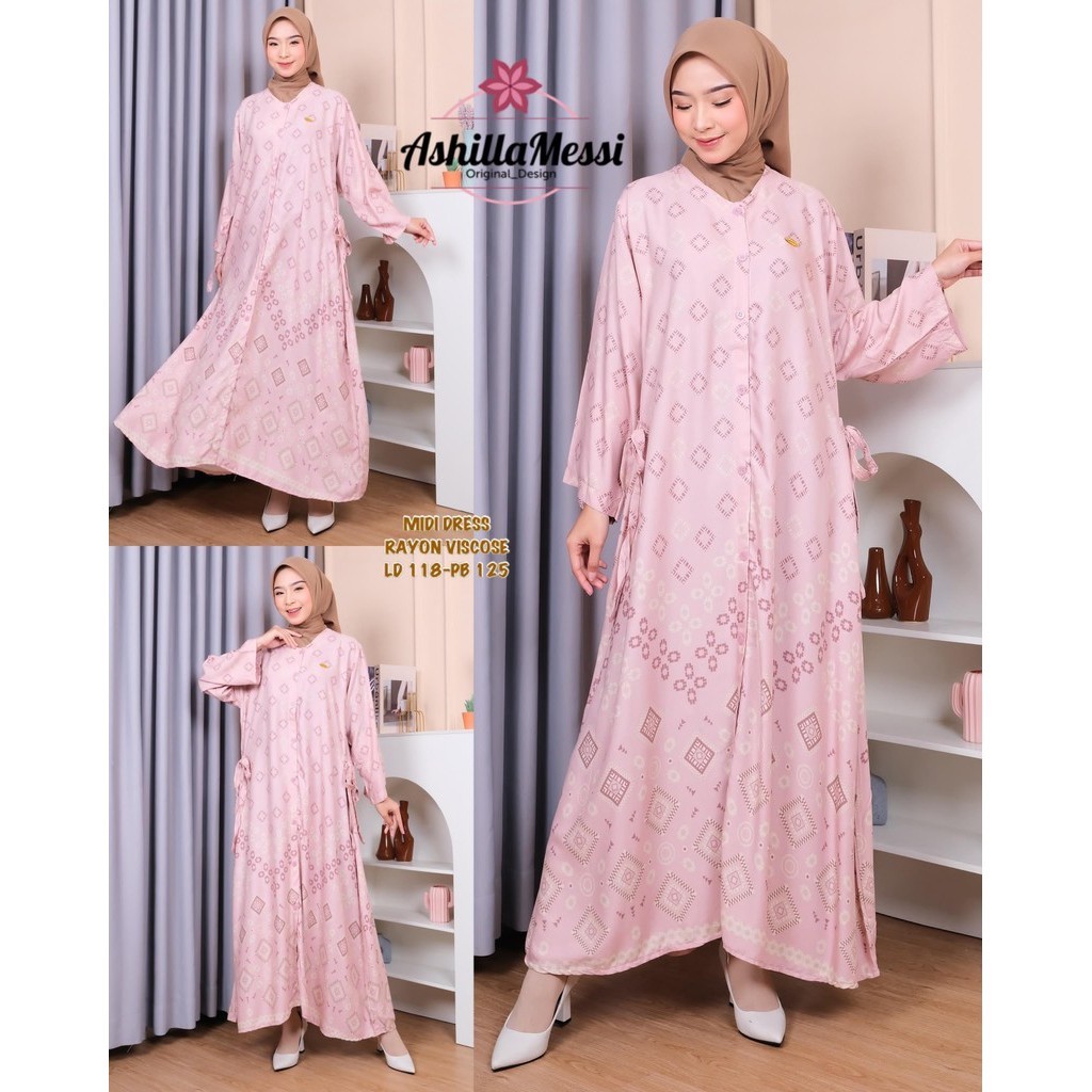 Midi Dress Ori By Ashilla Messi