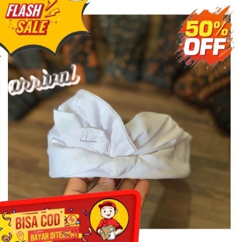 READY PROMO COD UDENG BALI PUTIH POLOS TERBAIK