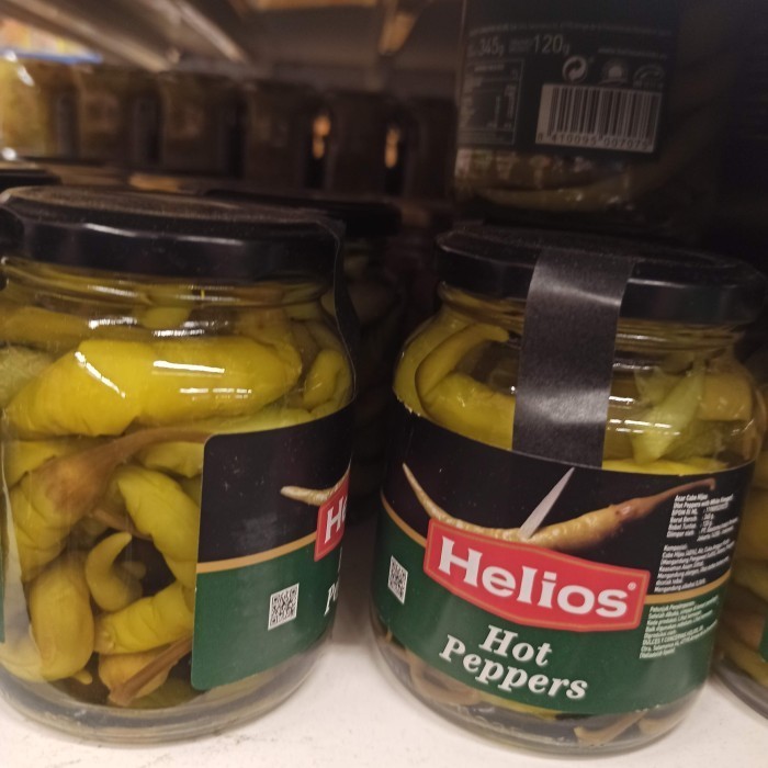 

NEW | helios hot peppers 345gr