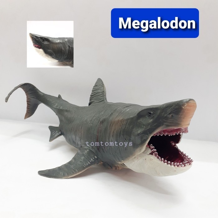 MEGALODON Action Figure Shark Hiu Dinosaurus