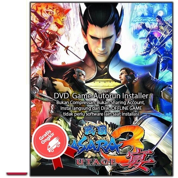 Sengoku Basara 3 Utage - PC  Game Fight Adv  - LINK DOWNLOAD - GAME LAPTOP - GAME KOMPUTER - GAME PC